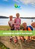 CHILDRENS PARTY PACKAGES