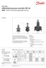 Differential pressure controller (PN 16) AHP - return mounting, adjustable setting