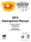 2015 Steersperson Manual