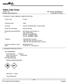 Safety Data Sheet Version 2.0 SDS Number Revision Date 06/29/2015 Print Date 07/15/2017