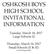 OSHKOSH BOYS HIGH SCHOOL INVITATIONAL INFORMATION