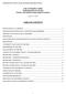 Lane Community College Institutional Review Board Charter and Standard Operating Procedures TABLE OF CONTENTS