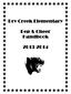 Dry Creek Elementary. Pep & Cheer Handbook