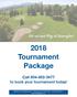 2018 Tournament Package