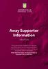 Away Supporter Information