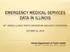 EMERGENCY MEDICAL SERVICES DATA IN ILLINOIS