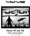 Fusion 141 and 150 Owner / Service Manual. October 15, Third Edition