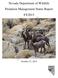 Nevada Department of Wildlife Predation Management Status Report FY2015