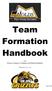 Team Formation Handbook