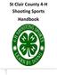 St Clair County 4-H Shooting Sports Handbook
