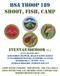 BSA Troop 189 SHOOT, FISH, CAMP