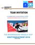 FIS SNOWBOARD WORLD CUP KAYSERİ ORGANISING COMMITEE AND TURKISH SKI FEDERATION WOULD LIKE TO INVITE YOU TO