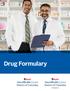 2016 Provider Directory. Drug Formulary