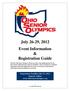 July 26-29, 2012 Event Information & Registration Guide