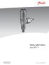 Safety relief valves, type BSV 8 REFRIGERATION AND AIR CONDITIONING. Technical leaflet