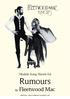Ukulele Song Sheets for Rumours. by Fleetwood Mac. UkeTunes - https://uketunes.wordpress.com