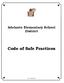 Adelanto Elementary School District Code of Safe Practices