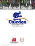 Technical Guide. Monday, August 6, 2018 TourdeCaledon.com