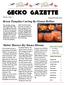Gecko Gazette Volume 2 Issue 2 October/November Issue