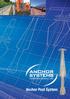 Anchor Posts. *Patent Nos: Europe USA 12/372,965 2 ANCHOR SYSTEMS ANCHOR POSTS