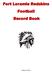 Fort Loramie Redskins Football Record Book
