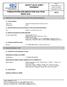 SAFETY DATA SHEET Revised edition no : 0 SDS/MSDS Date : 3 / 12 / 2012