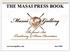 THE MASAI PRESS BOOK  since 2009