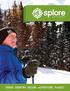 CROSS COUNTRY SKIING ADVENTURE PACKET