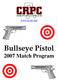 Bullseye Pistol 2007 Match Program