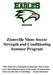 Zionsville Mens Soccer Strength and Conditioning Summer Program