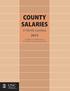 Table of Contents SURVEY SALARY DATA EMPLOYEE BENEFITS