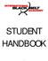 IBBA Student Handbook Table of Contents