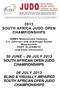 2013 SOUTH AFRICA JUDO OPEN CHAMPIONSHIPS
