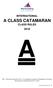 A CLASS CATAMARAN CLASS RULES 2018