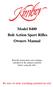 Model 8400 Bolt Action Sport Rifles Owners Manual