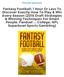 Read & Download (PDF Kindle) Fantasy Football: 1 Hour Or Less To Discover Exactly How To Play & Win Every Season (2015 Draft Strategies & Winning