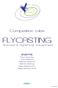 Competition rules FLYCASTING. Standard flyfishing equipment EVENTS