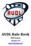AUDL Rule Book Season Version 7.0