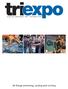 triexpo EventCity, Manchester 10th 11th March 2018 All things swimming, cycling and running