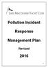 Pollution Incident. Response. Management Plan
