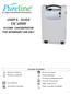 OC4000 USER'S GUIDE I O OXYGEN CONCENTRATOR FOR VETERINARY USE ONLY. by Supera Anesthesia Innovations GLOSSARY OF SYMBOLS. : ON (power switched on)