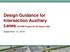 Design Guidance for Intersection Auxiliary Lanes (NCHRP Project Report 780) September 13, 2016