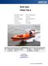 Boat type: FRSQ 700 A