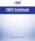 CMER Guidebook. (Chapter Membership Eligibility Requirements) A Resource for ICF Chapter Leaders