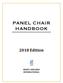 PANEL CHAIR HANDBOOK Edition SWEET ADELINES INTERNATIONAL