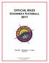 OFFICIAL RULES Goombay Kickball 2017 Co-Ed Women s Youth Version 10.2