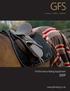 GFS. Performance Riding Equipment.  innovation tradition perfection