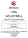 USA VOLLEYBALL. Casebook of Approved Rulings