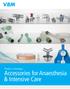 VBM. Product Catalogue. Accessories for Anaesthesia & Intensive Care