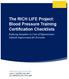 The RICH LIFE Project: Blood Pressure Training Certification Checklists